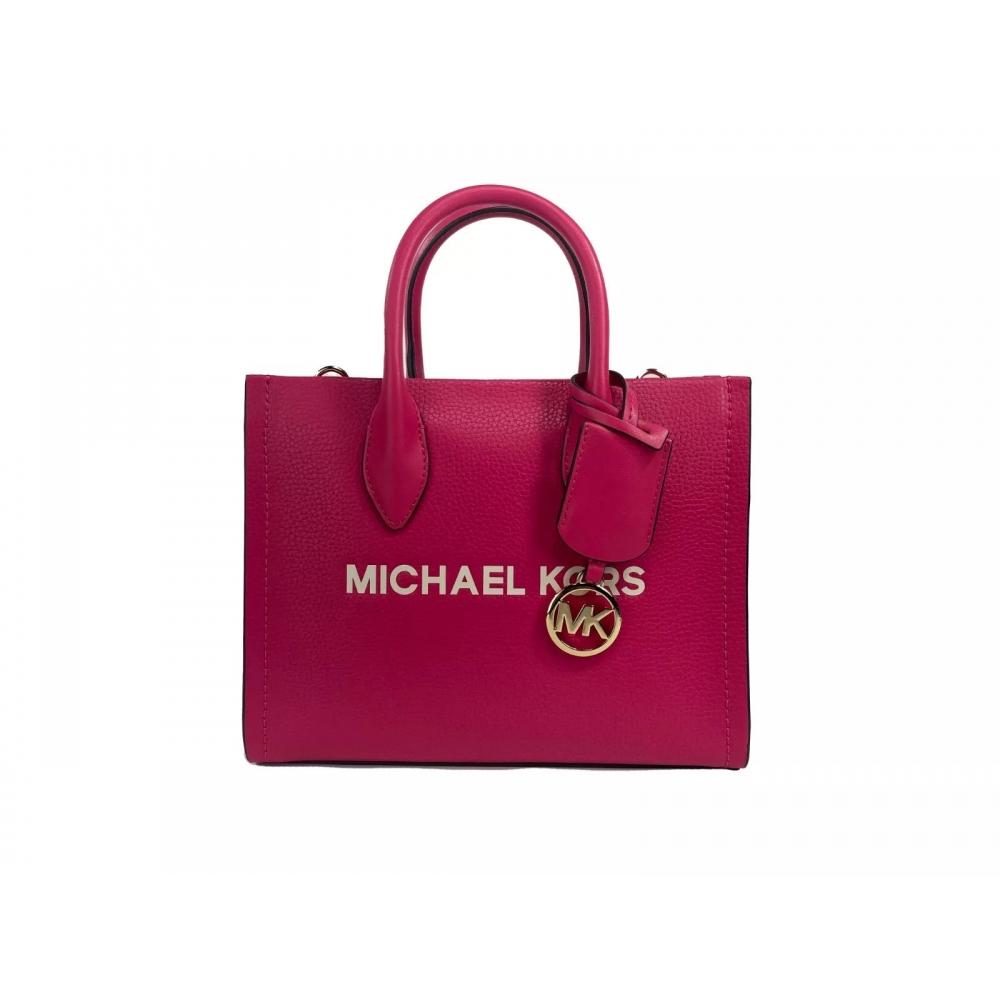 

Michael Kors Mirella Маленькая женская кожаная сумка-тоут на молнии с верхом, мульти