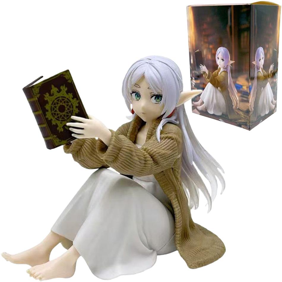 Anime Frieren Beyond Journey's End Frieren Figure Desk Room Cute Household Clothes Action Figure Figurine Model Doll Toys Gifts