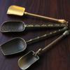 Shovel Shaped Teaspoons Retro Chinese Style Tea Accessories Copper Sugar Spoons