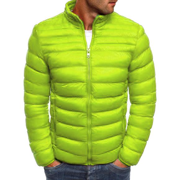 Módní teplá ležérní bunda s kapucí