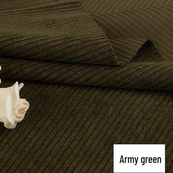 Corduroy Fabric Shirt Hoodie, Cotton Jacket, Suspender Pants, Velvet Sofa Cover, Corduroy Fabric Scraps.