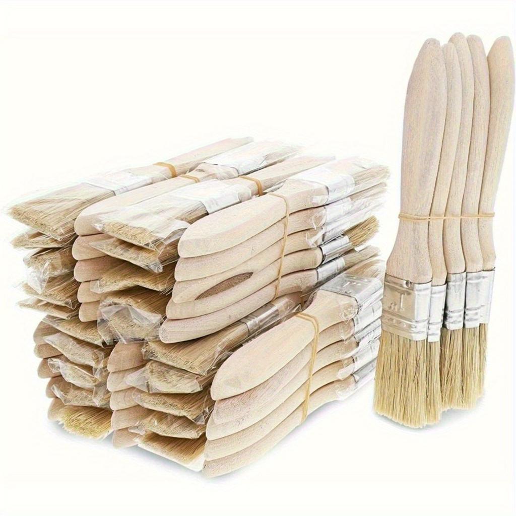 10pcs Brush, Brushes for Painting,, Stain Brushes for Wood, Bristle Paint Brush, Paint Brush, Chip Paint Brushes for Paint