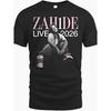 Zahide Merch Live-Shirt 2026 Shirt T-Shirt Outdoor Leisure Wear, Breathable T-Shirt