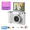 180° Flip Screen Digital Camera 48MP Retro CCD 8X Digital Zoom Student Compact Photography Camcorder Selfie Cam Video Recorder