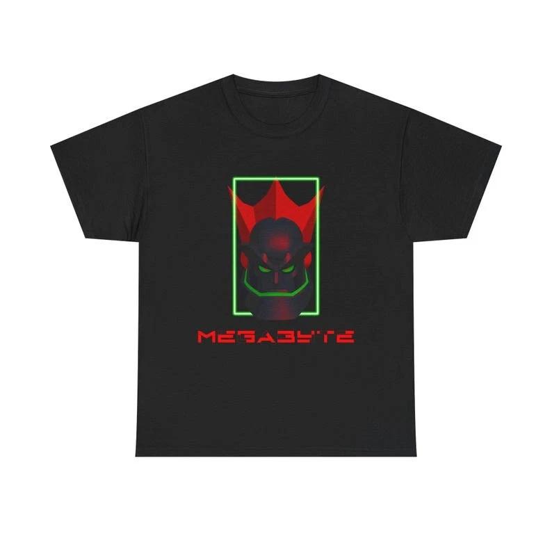 Megabyte T-Shirt: Reboot TV Show Graphic Tee, 90s Retro Fashion S