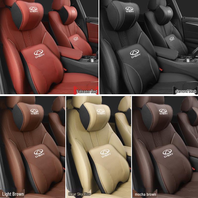 Подушка для підтримки шиї автомобіля Chery: Сумісний з підголівником Little Ant QQ, Ice Cream Arrizo 5, Tiggo 8