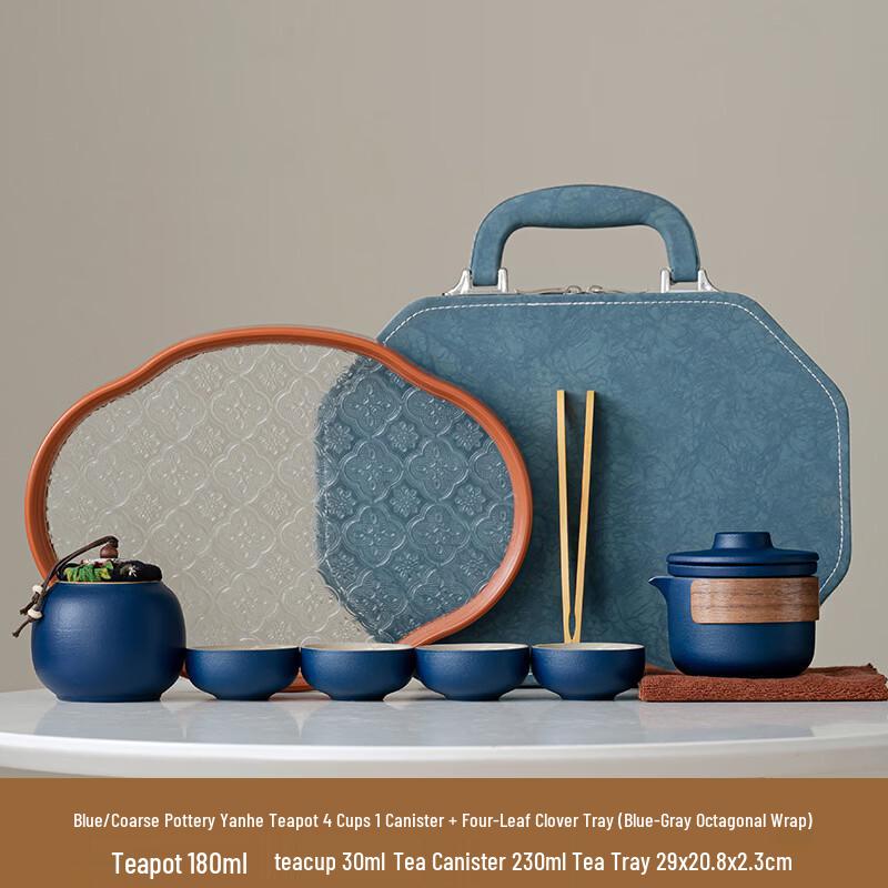 Coarse Pottery Tea Set