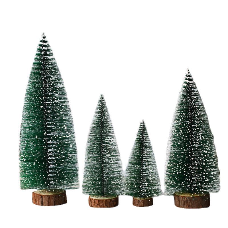 Desktop Cedar Mini Christmas Tree - Festive Display and Gift Decor