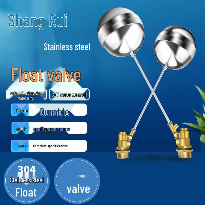 304 Stainless Steel Dual Angle Water Tank Float Valve