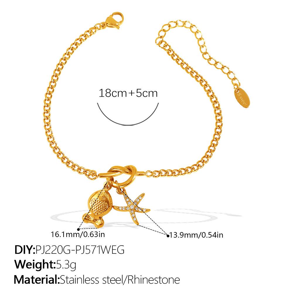 Niche daily versatile adjustable bracelet multi-style cute dolphin pendant jewelry