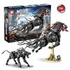 7046 Mutant Horse Anime Venom Building Blocks Model Movie Horse Monster Diy Bricks Assembly Toys Kids Trendy Toys Birthday Gifts