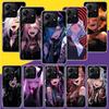 Cartoon Cool Demon Girl Phone Case For Xiaomi Redmi Note 15 14 13 12S 12 Pro Plus 11S 11E 11 11T 10S 10 Art Soft Pattern Cover R