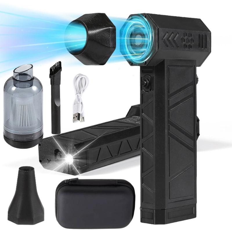 Versatility Cordless Air Dusters Turbos Motor Jet Fan for Comprehensive Cleaning In Car Computers and Outdoor Equipment