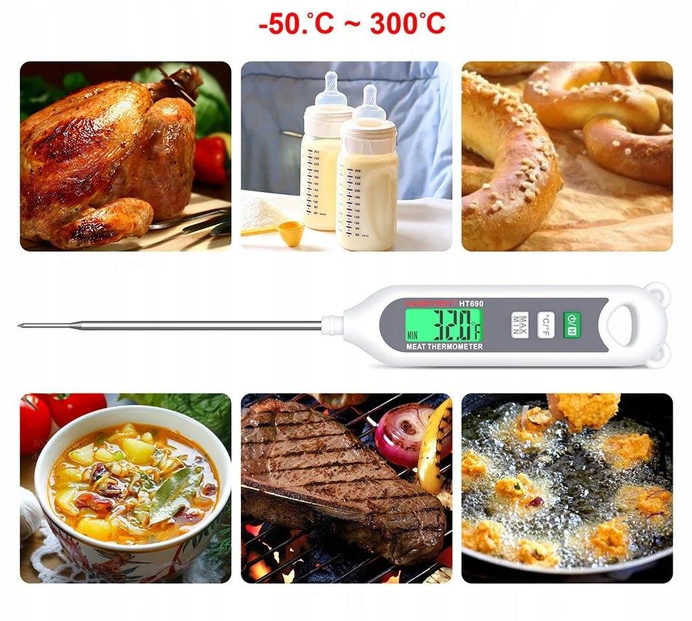 Digital Kitchen Thermometer For Food Meat Cooking Pin -50 +300°C