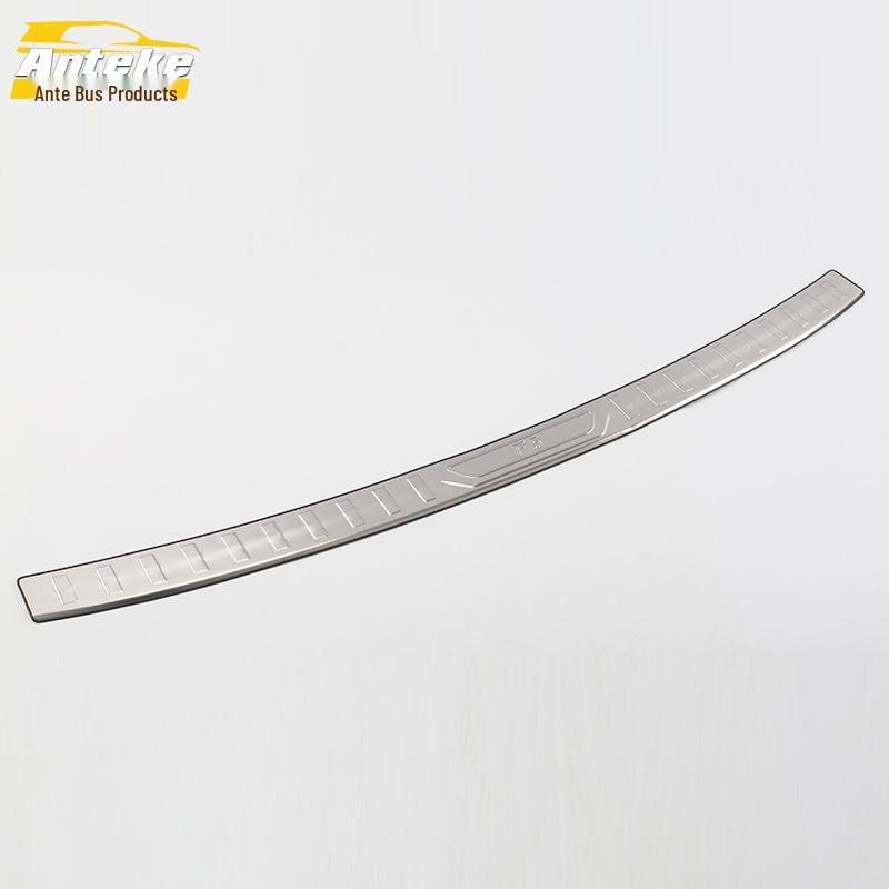 18-Piece F5 Stainless Steel Rear Guard Trunk Protection Pedal Decoration Sticker Set