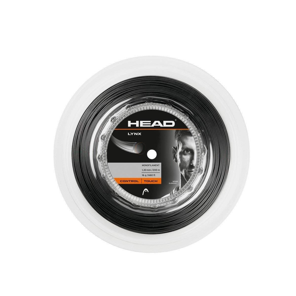 

Head Lynx 200M Roll Rigid Tennis Gut/1.30mm/Антрацит жёлтый