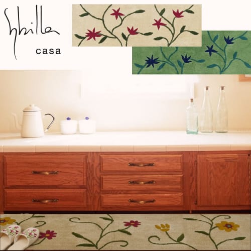 Sybilla Amelia Interior Kitchen Mat, Approx. 45 X 180cm, Beige, 35881