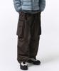 [City Leisure] Padded Belted Cargo Pants [Mud Grey]