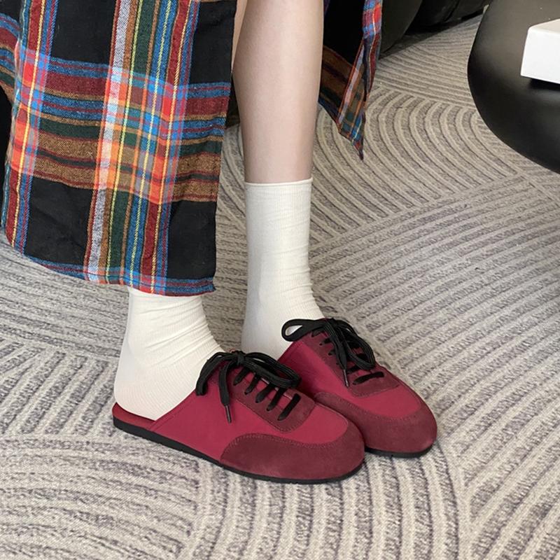 Fashion AIYUQI 2025 New Women's Slippers Flat-soled Closed-toe Female Half-slippers  Comfortable Slip-on Mules for Women