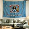 Custom Name Coventry City F.C Printed Tapestry – Wall Hanging for Bedrooms, Dorms, and Home Decor