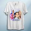 Vintage Pop T Shirt Retro Singer Celin Paris Graphic Concert Tee 90s Unisex