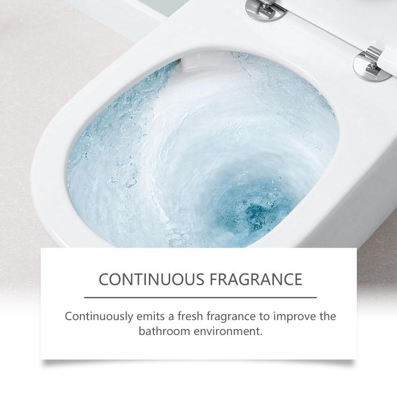 Toilet Effervescent Foam Cleaner Safe Ceramic Glaze Protection Powerful Stain Removal for Restroom Maintenance