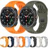 Silicone Strap for Samsung Galaxy Watch Ultra 47mm Bracelet Watchband for Samsung Galaxy Watch 8-7 Ultra 47MM Strap Accessories