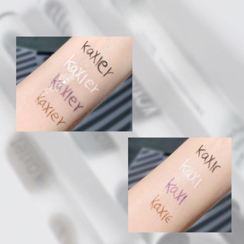 Lingmu eyeliner gel pen, long-lasting, waterproof, sweat-proof, non-smudge, pigmented liquid eyeliner pen, make-up