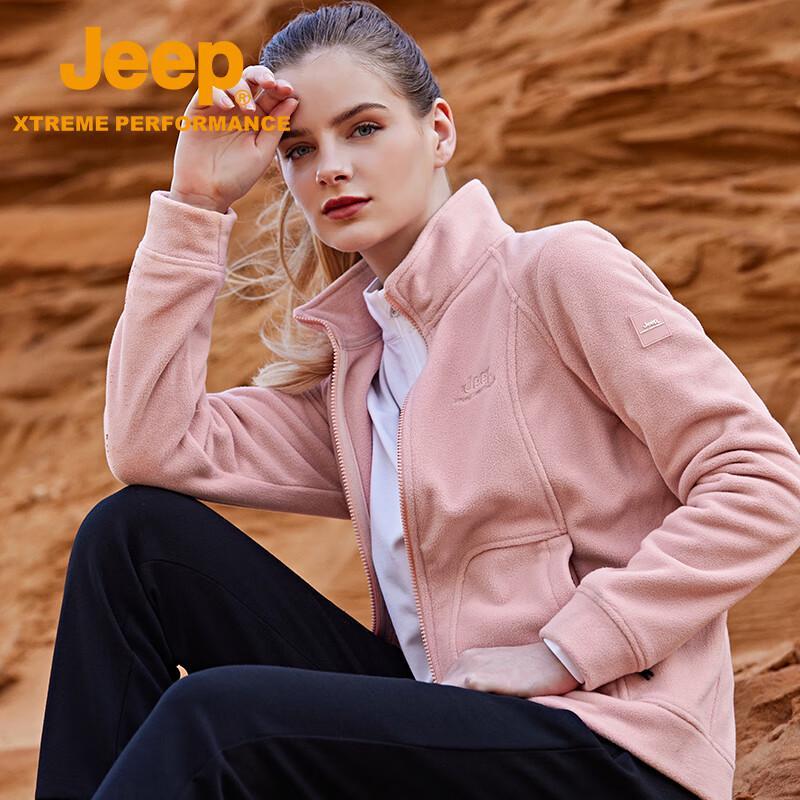JEEP Women s Full-Zip Hooded Fleece Jacket XL