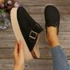 Women Soft Footbed Suede Sandals New Shevalues Classic Cork Clogs Platform Slippers Beach Home Shoes Women Slides Women
