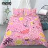 Luxury 3D Flamingo Print Bedding Sets  Comfortable Duvet Cover and Pillowcases In EU/US/AU Sizes