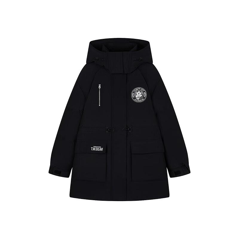 Teenie Weenie Women's Long Hooded Down Jacket