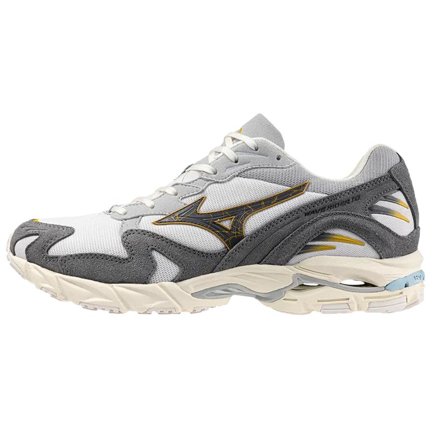 Mizuno Wave Rider 10 Nimbus Cloud Black Oyster Unisex Sneakers Grey 590052-0A9H