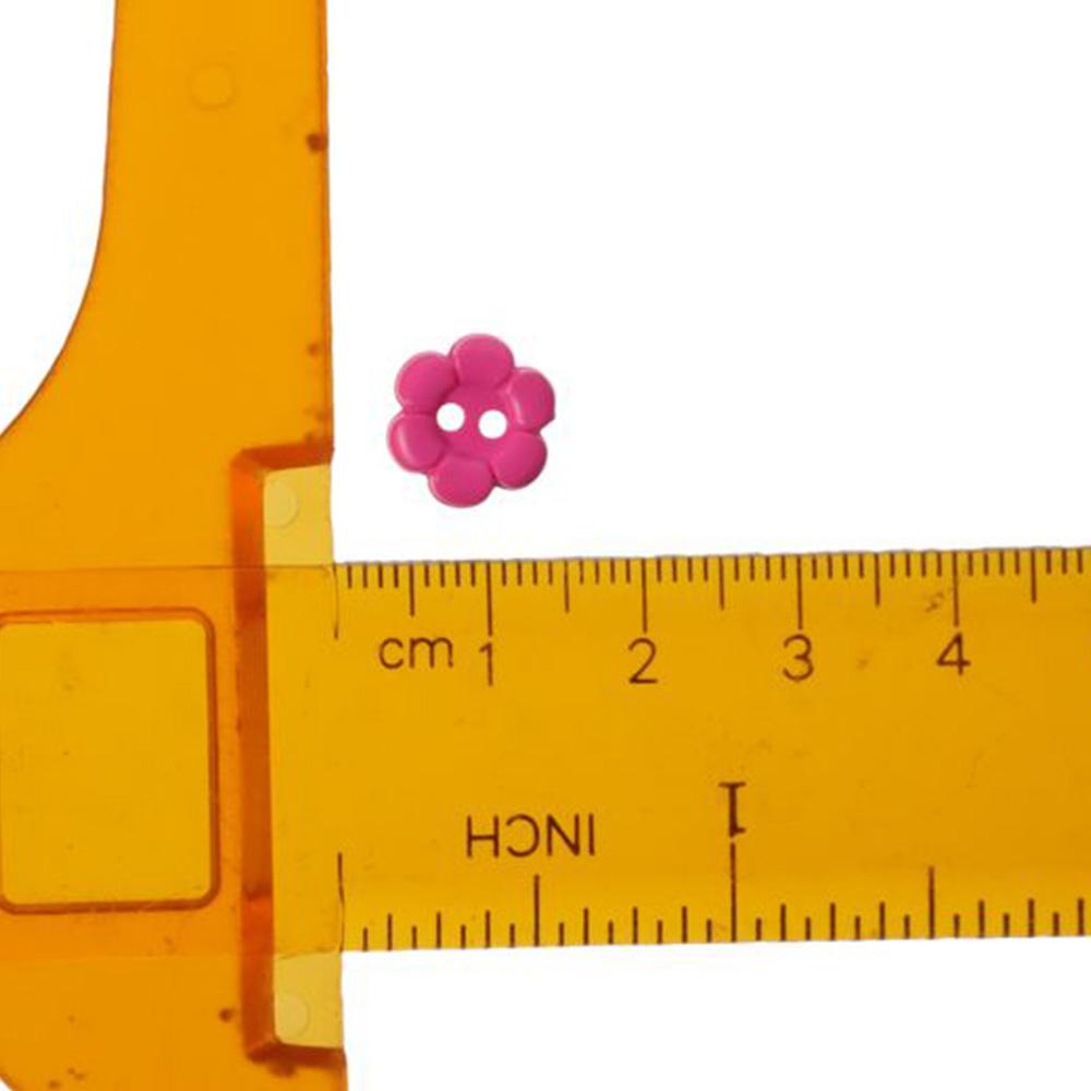 Multicolour Resin Flower Buttons Plastic Flower Buttons Sewing  Handmade Crafts Lovers