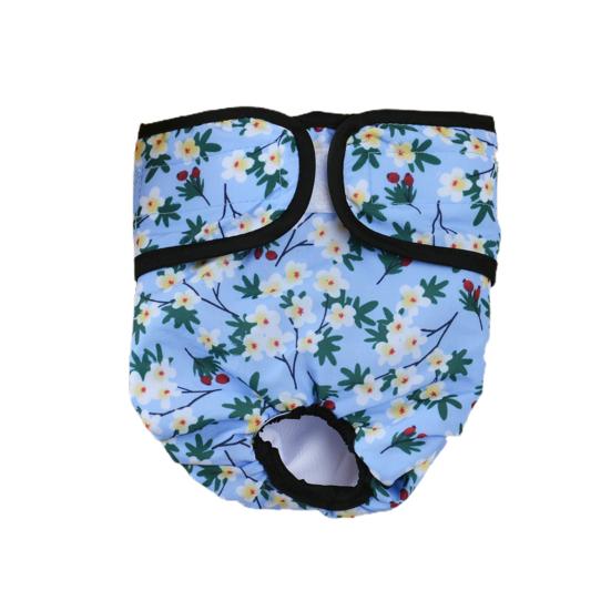 

Эластичные физиологические брюки для собак, дышащие, 5 цветов, удобные S небесно-голубой