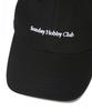 SUNDAY HOBBY CLUB 22Ss Signature Logo Curve Cap - Black