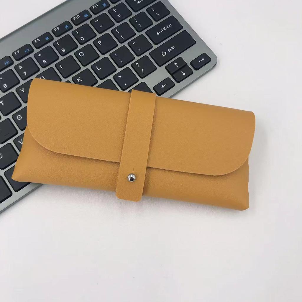 Brillenetui Damen Leder Weiche Brillentasche Mode Tragbare Sonnenbrillenbox Tasche Zubehör Brillenetui Sonnenbrillenbox