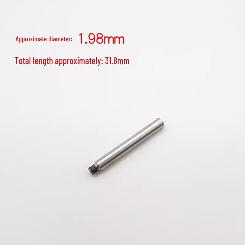 Altsaxophon untere E-Klappe Schaftschraube - Messing Reparatur Ersatzteil