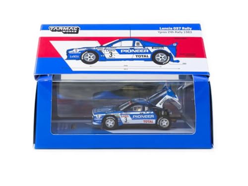 Tarmac Works 1/64 Scale Lancia 037 Ypres Rally 1983 Tarmac Works J.C. Andruet/F. Sappey [Parallel Import]