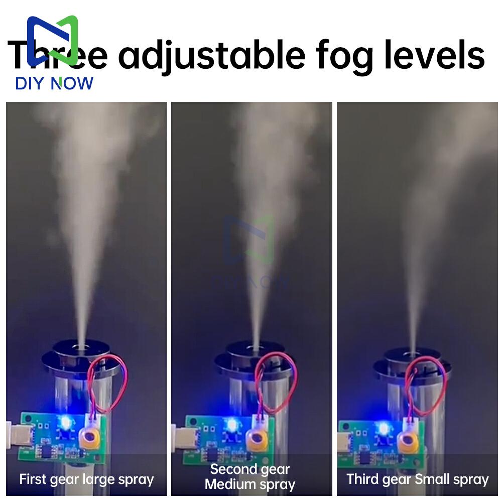 10/5/1PCS Humidifier Type-C DIY Kits Mist Maker and Driver Circuit Board Electronic Fogger Atomization Film Atomizer Sheet