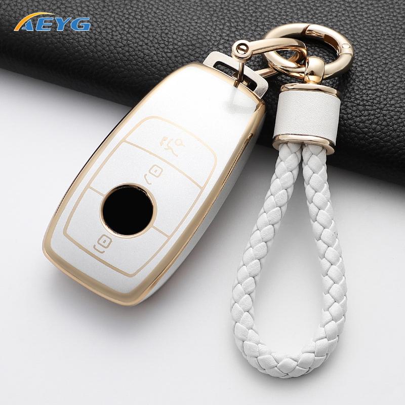 Tpu Car Reomte Key Cover Case Shell For Mercedes Benz A C E S G Class Glc Cle Cla W177 W205 W213 W222 X167 Amg Auto Accessories