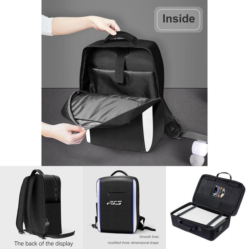Ps5/4 Storage Bag Shockproof Dustproof Stylish Double Color Design Easy To Carry