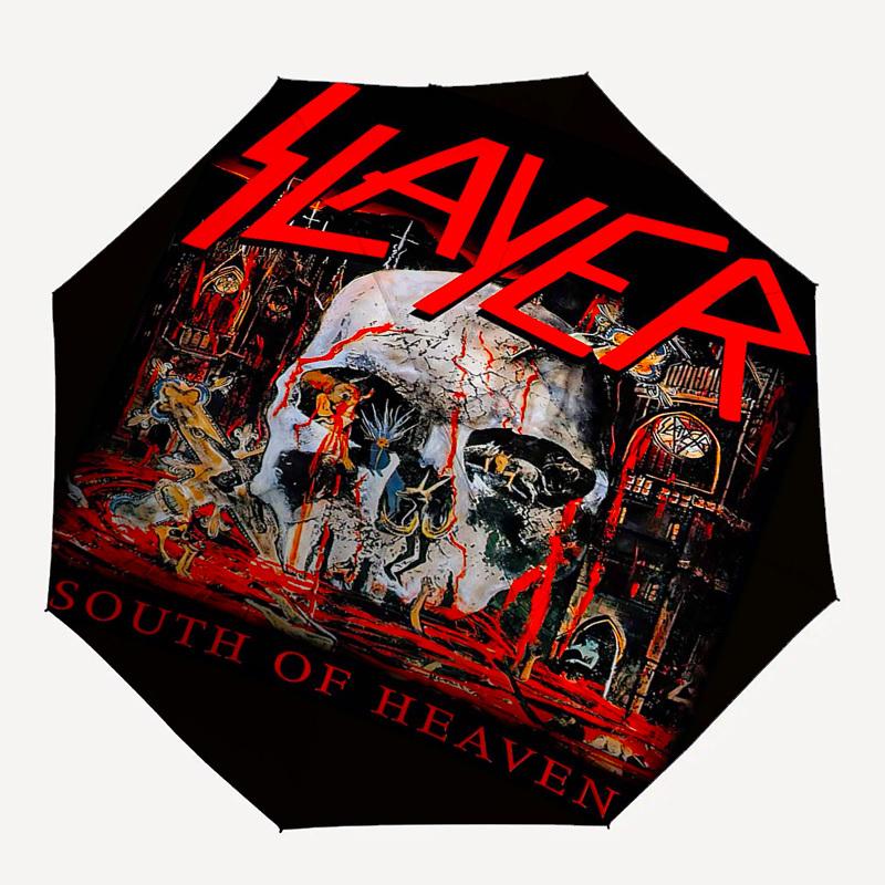 1 шт. SLAYER SOUTH OF HEAVEN Автоматический, Ветрозащитный, Компактный Дорожный Зонт, Подарок на День Рождения, Рождество, Деловому Человеку 93007