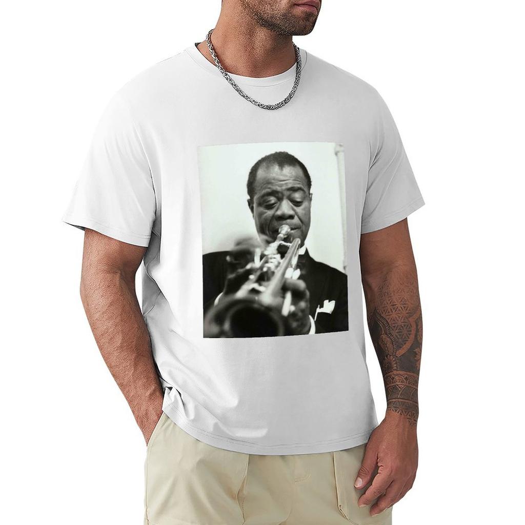 Remembering Louis T-Shirt Summer Top Plain T Shirts for Men Cotton