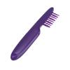 Entwirrbürste Lila Anti-Verknoten Tragbar Drehbar Nass Trocken Doppelte Anwendung Entwirrkamm für Zuhause