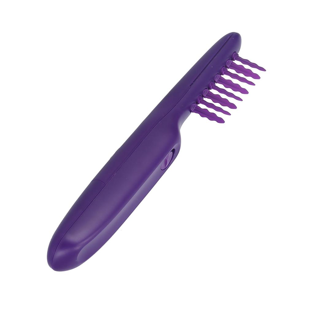 Entwirrbürste Lila Anti-Verknoten Tragbar Drehbar Nass Trocken Doppelte Anwendung Entwirrkamm für Zuhause