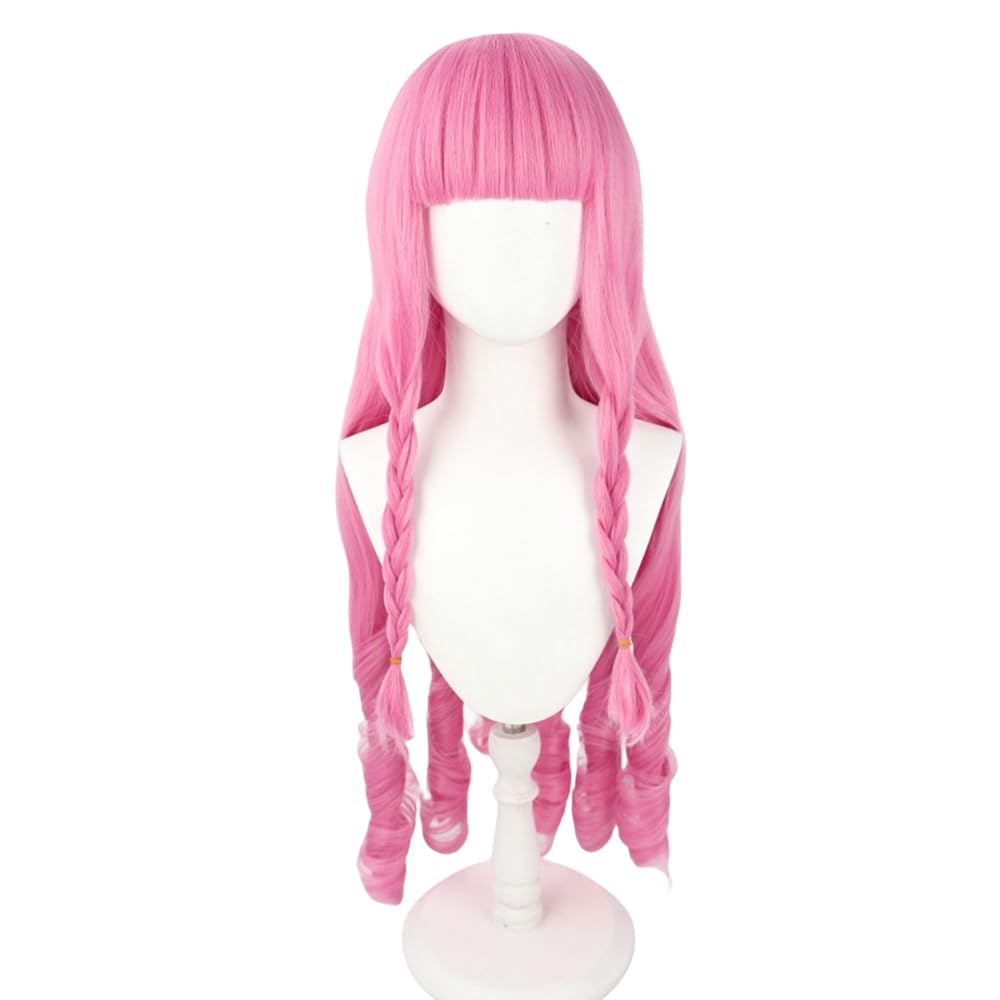 Cosplay Wig, Anime, Heat-Resistant, Costume Accessory, Parties, Events, School Festivals, Halloween, Includes Wig Net (Perona - B)