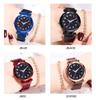 Women Fashion Luminous Numbers Starry Sky Quartz Watch Magnetic Wristwatch Buckle