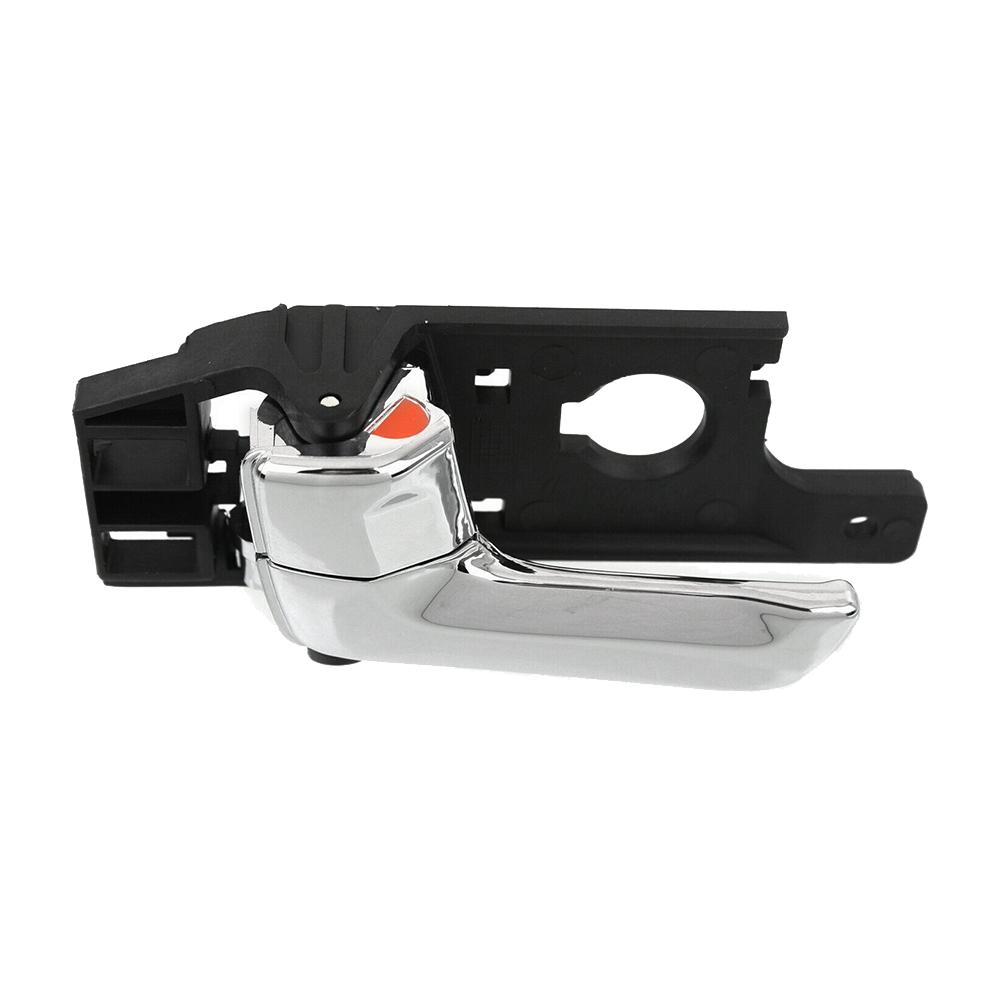 Portable Front Or Rear Passenger Side Interior Inner Door Handle For 2005-2010 Kia Sportage 82620-1F000 RH Black+Chrome