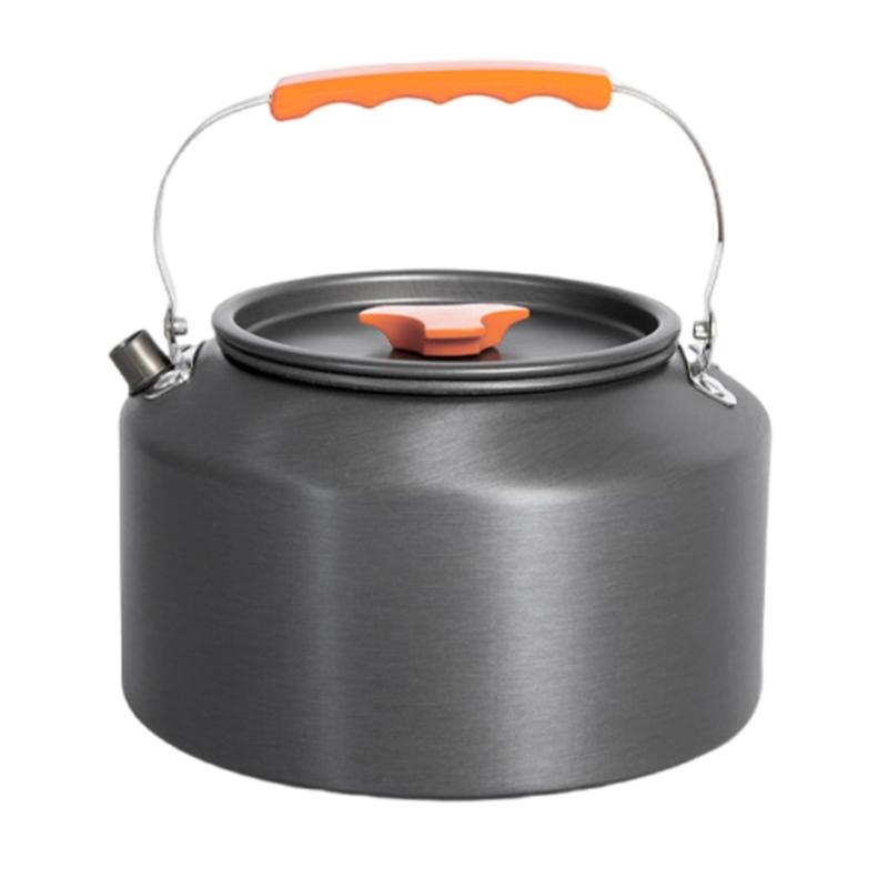 Outdoor Camping Kettle Aluminum Teapot Outdoor Hiking Water Boilers Camp Teas Coffee Pots Portable Teapot Kettle